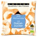 Zotter Quadratur des Kreises 50% Milchschokolade mit Dattelzucker, 70g